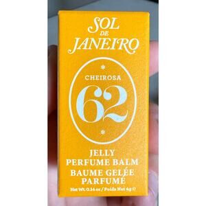 New in box Sol de Janeiro Cheirosa 62 Jelly Perfume Balm